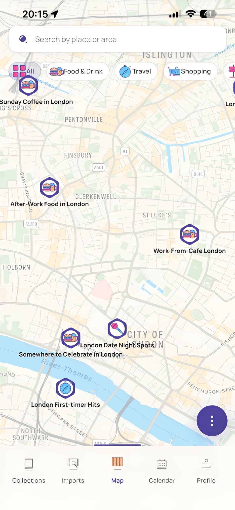 Nifl collections map